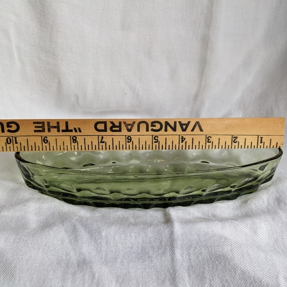 2 peace set of Vintage Indiana glass Green Dishes - Picture 7 of 12